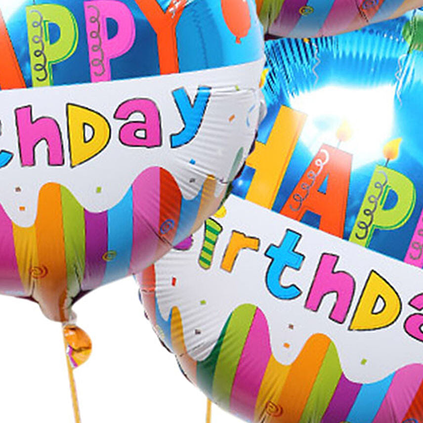 Balloon Birthday 3pcs