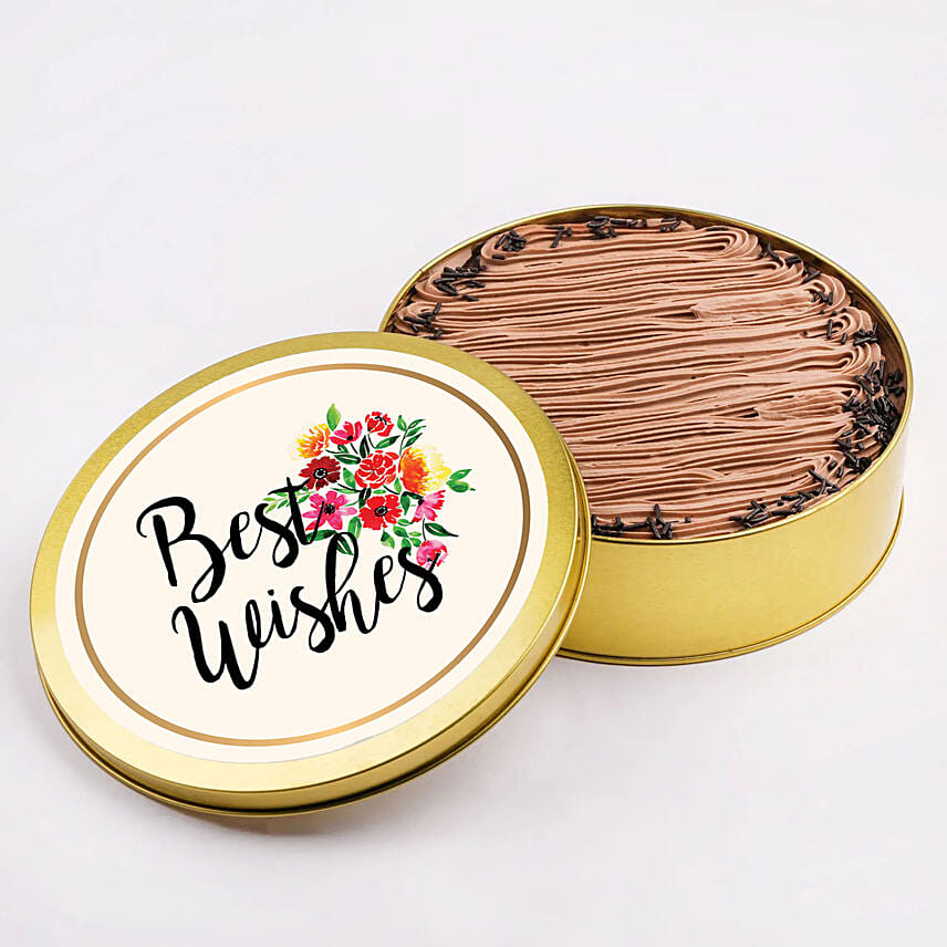 Best Wishes Tin Cake: Dream Cakes