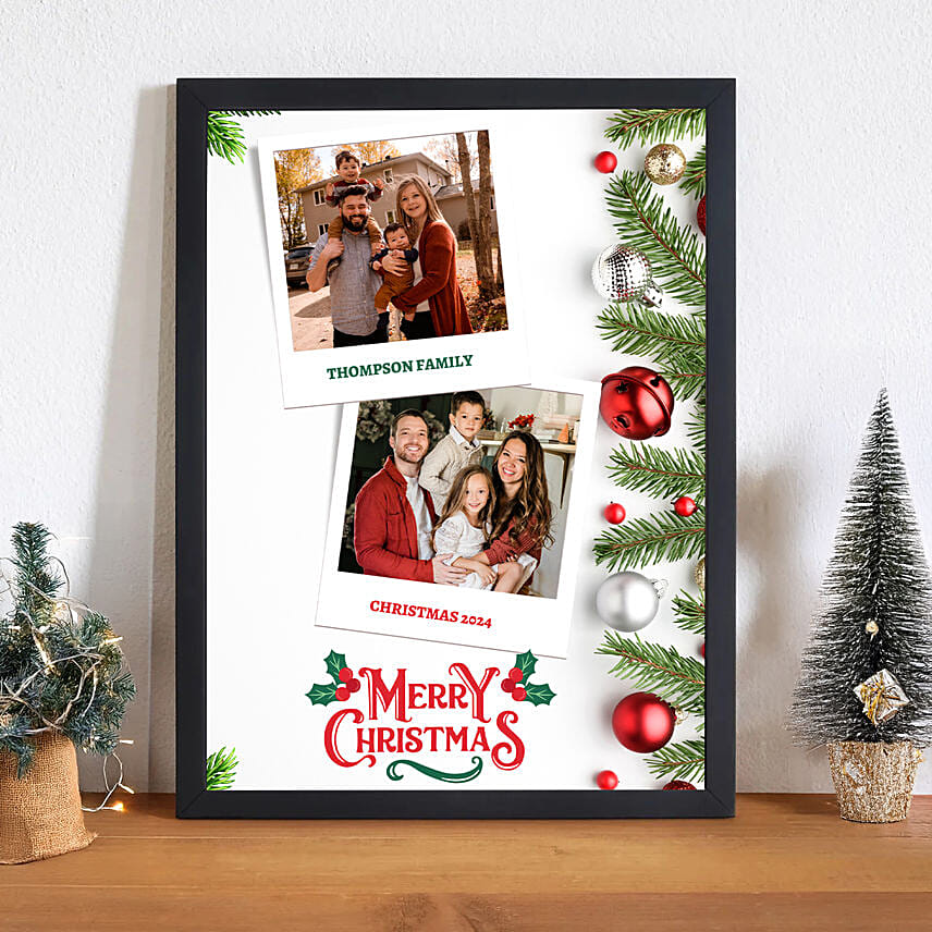 Christmas Cheers Frame Christmas Cheers Frame: Personalised Christmas Gifts