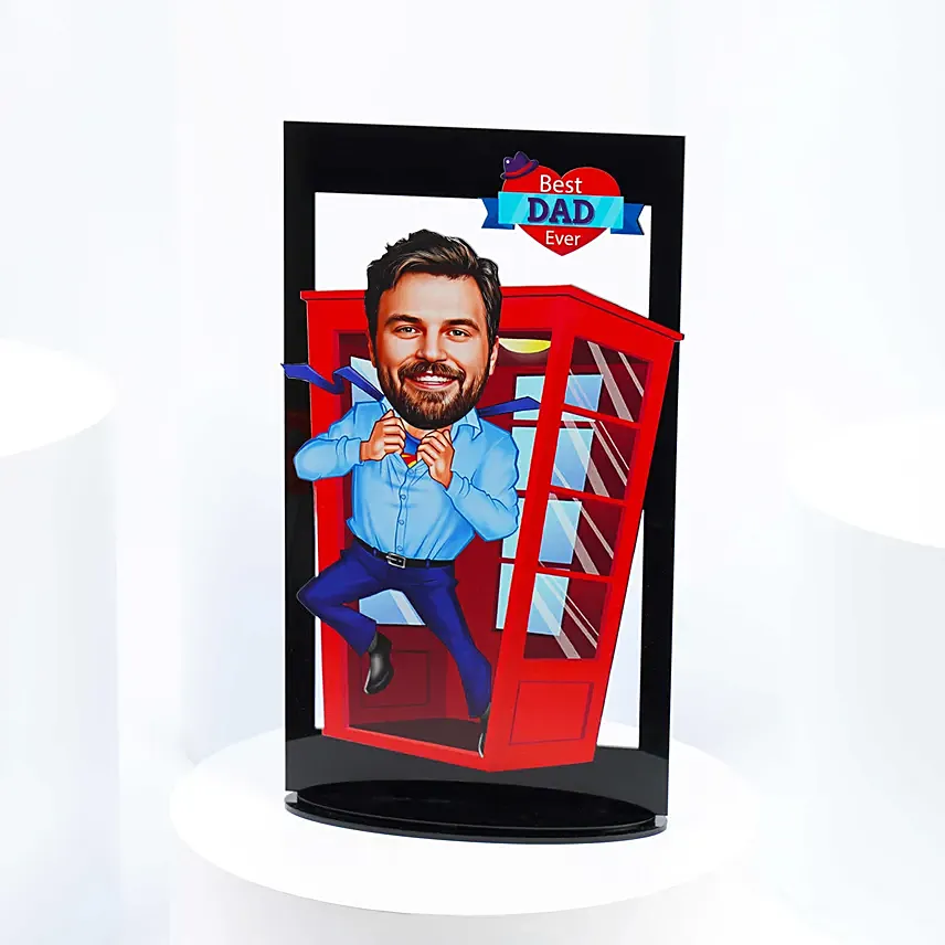 Dad Caricature Frame Dad Caricature Frame: