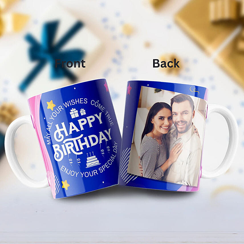 Deep Blue Personalized Mug Deep Blue Personalized Mug: Personalised Mugs Dubai