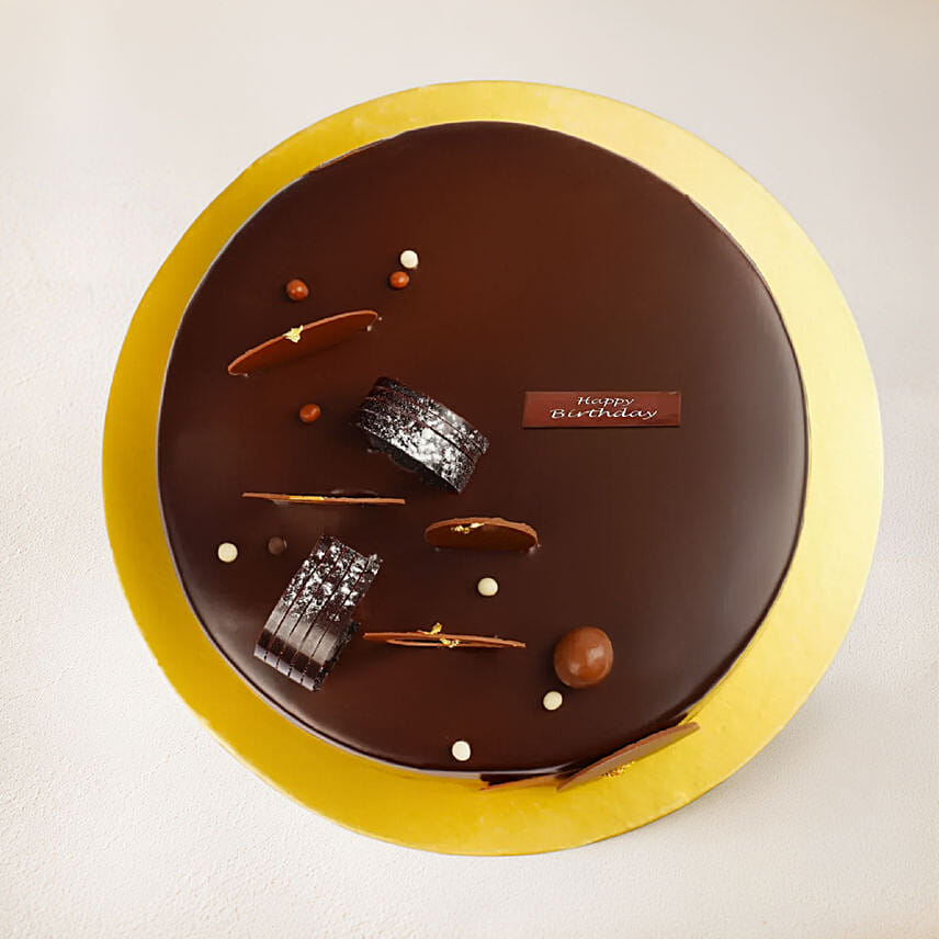 1 Kg Fudge Cake For Birthday