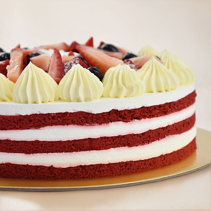 1 Kg Red Velvet Cake For Birthday