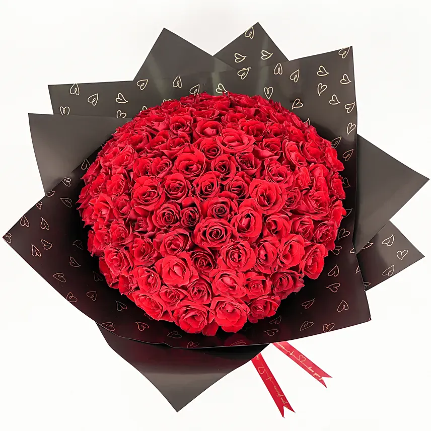 111 Red Roses Grand Bouquet