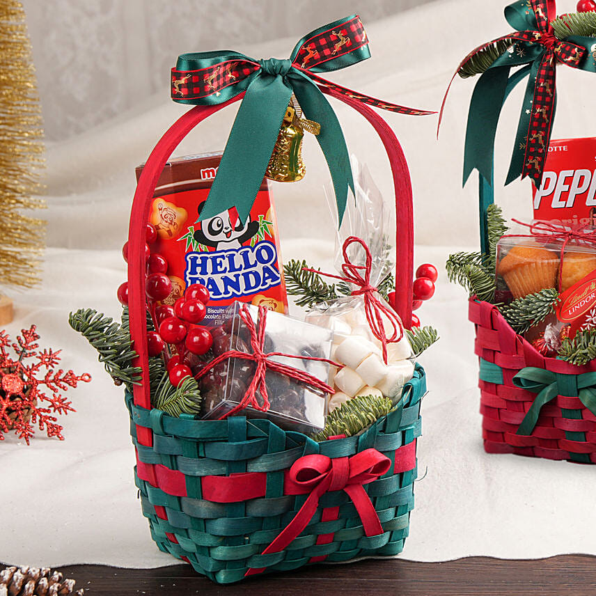 2 In 1 Mini Christmas Basket