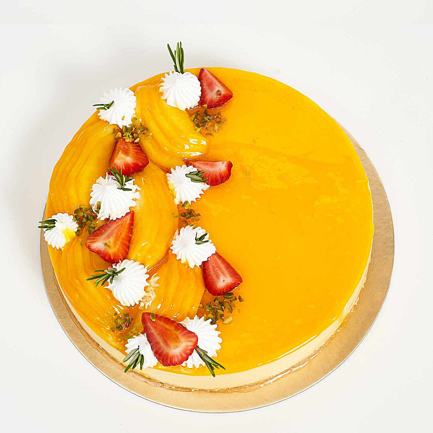 4 Portion Exotic Mango Cheese Cake
