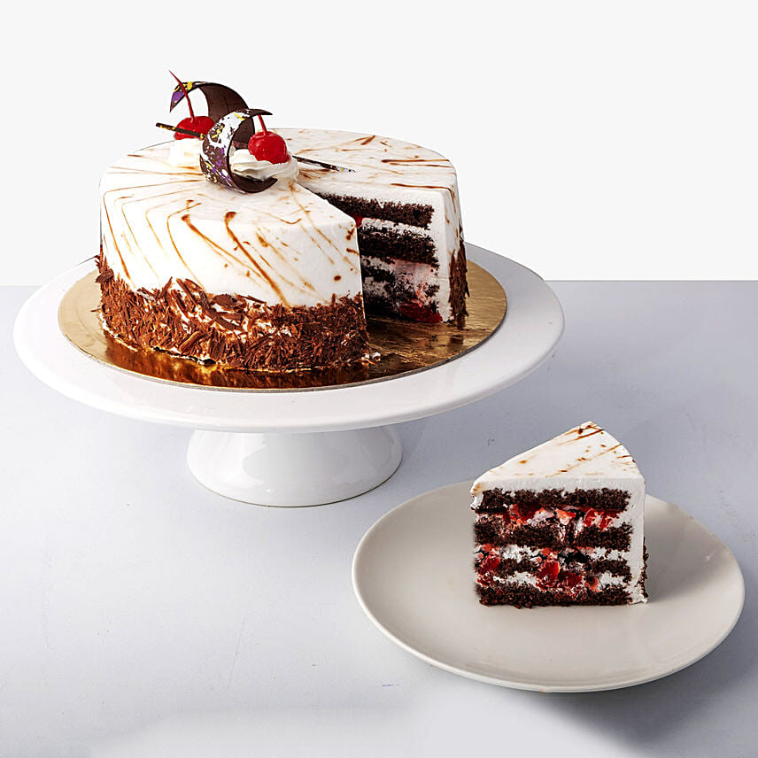 4 Portions Black Forest Cake