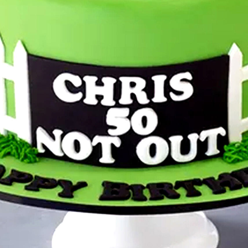 50 Not Out Marble Cake- 2.5 Kg