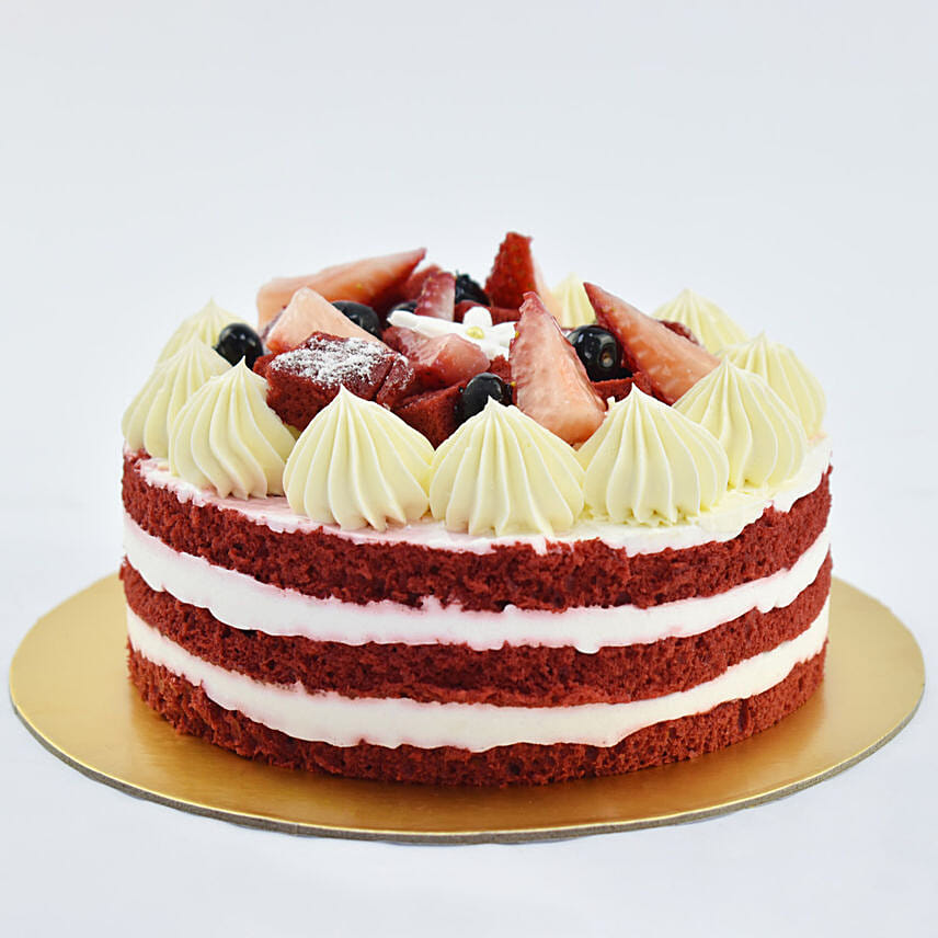 500 grams Red Velvet Cake For Anniversary