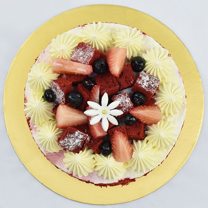 500 grams Red Velvet Cake For Anniversary