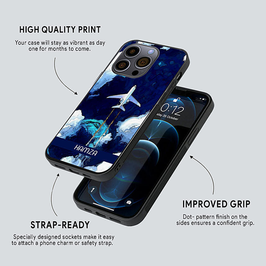 Airplane Design Personalised Iphone Case
