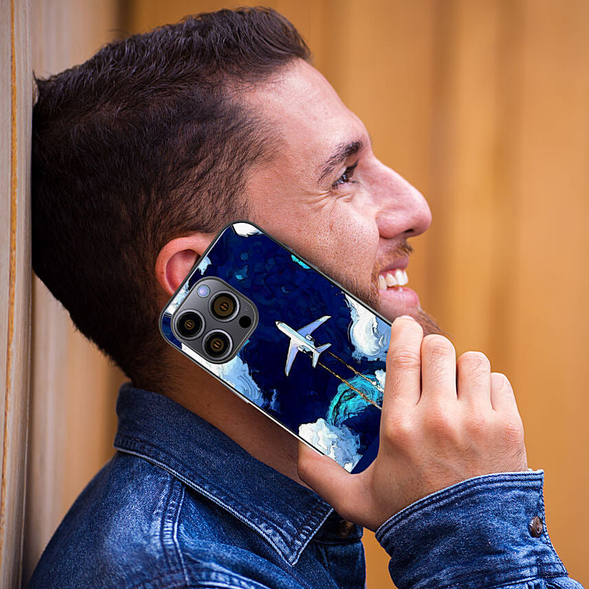 Airplane Design Personalised Iphone Case