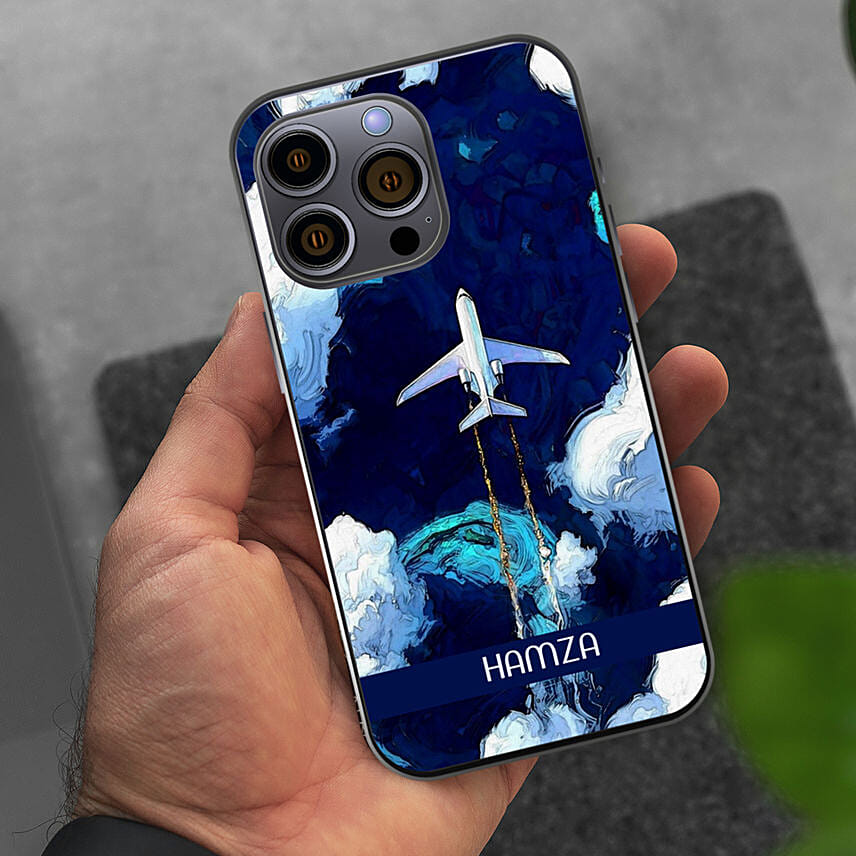 Airplane Design Personalised Iphone Case