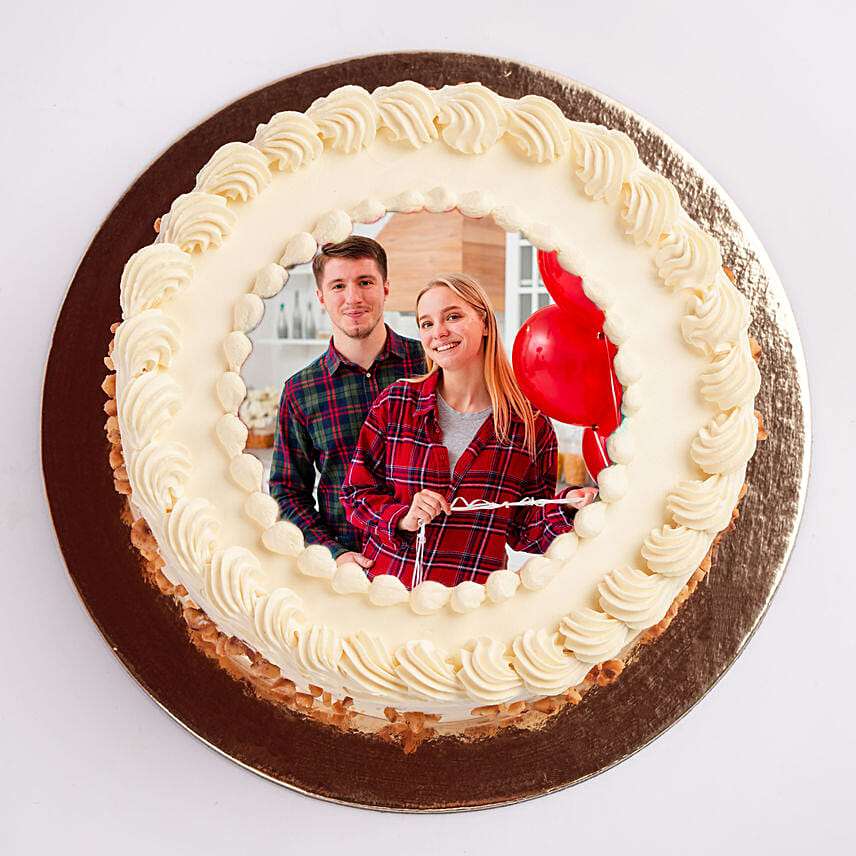 Anniversary Special Photo Cake Half Kg