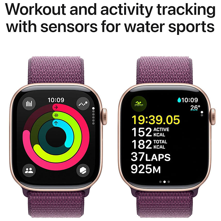 Apple Watch Series 10 42mm Loop Band Rose Gold