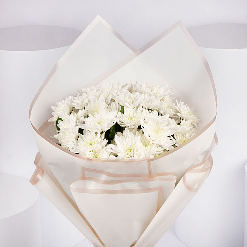Birthday White Bloom Bouquet