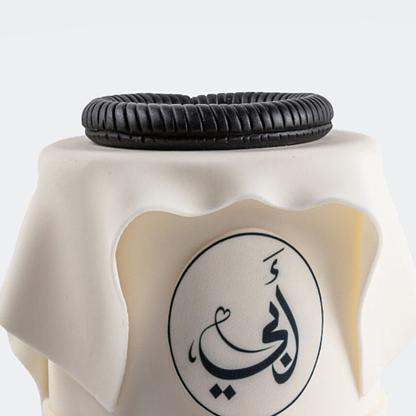 كيك الطعم العربي مخصص عقال