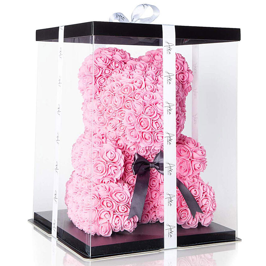 Artificial Roses Teddy Light Pink