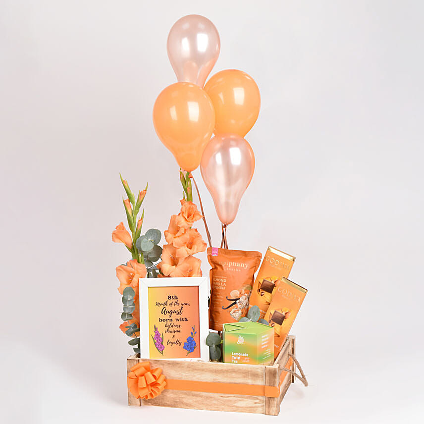 August Birthday Wishes Hamper