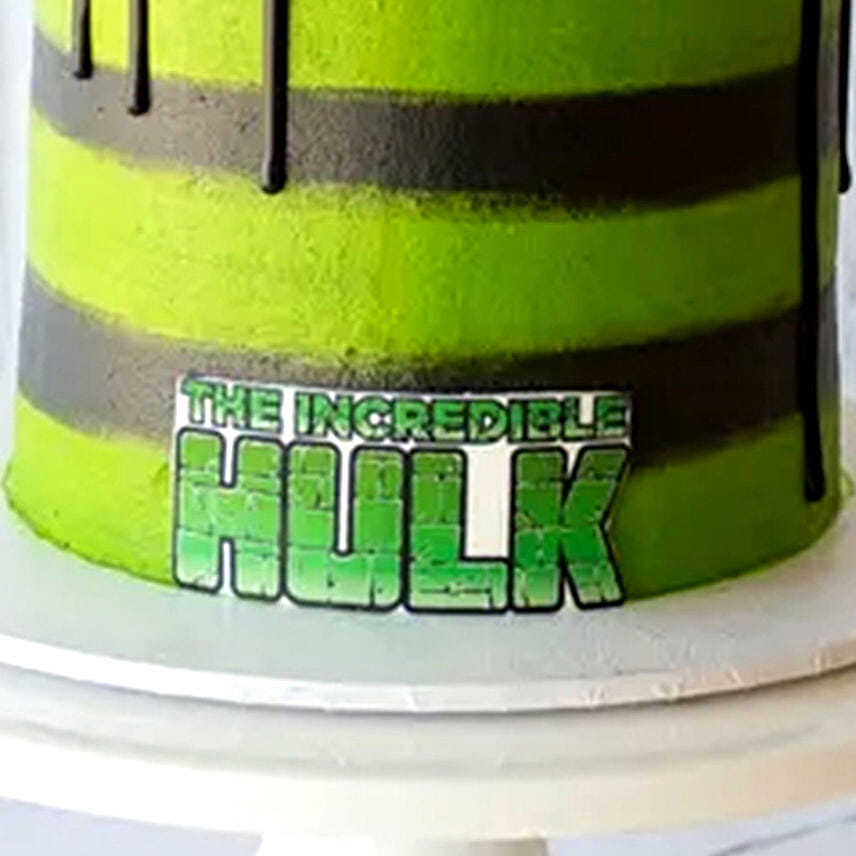 Avengers Hulk Cake