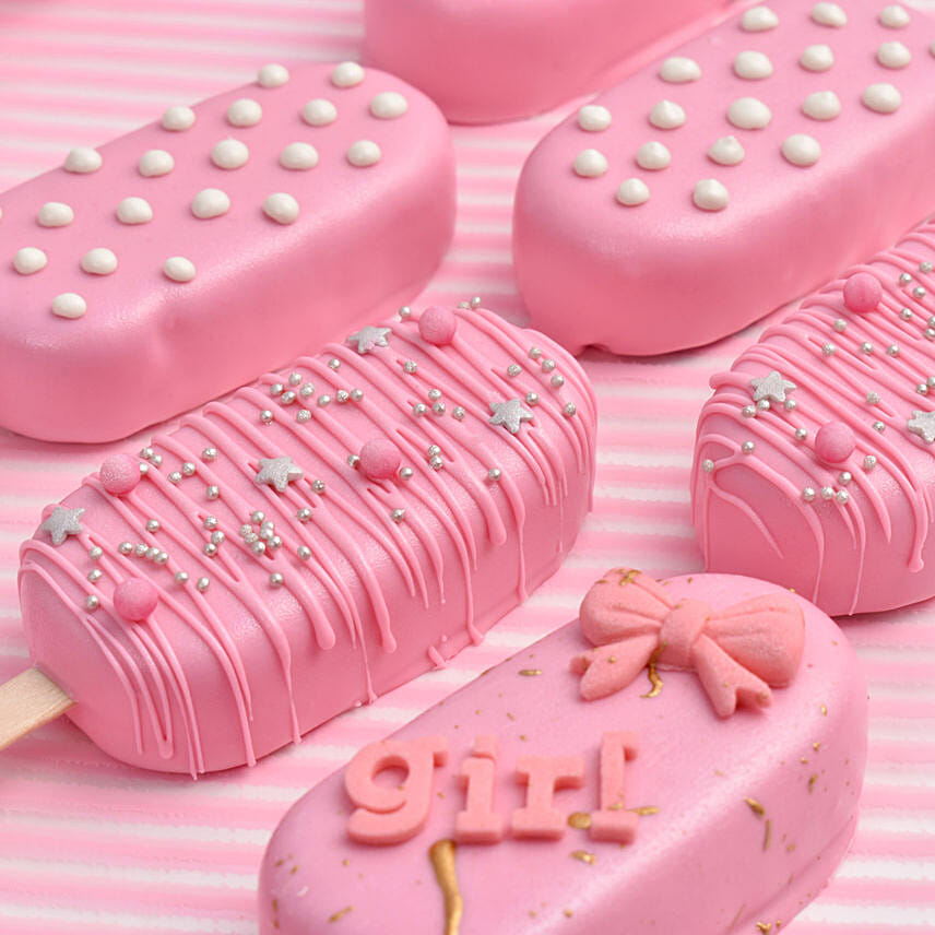 Baby Girl Cake Pops