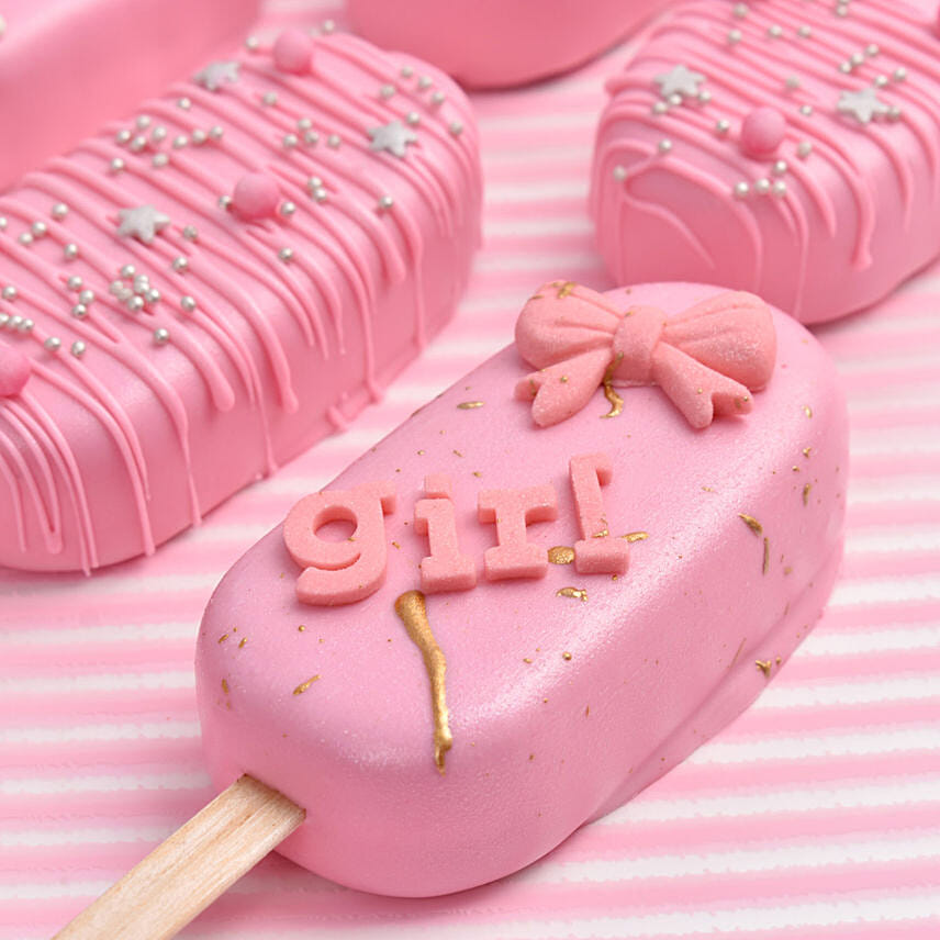 Baby Girl Cake Pops