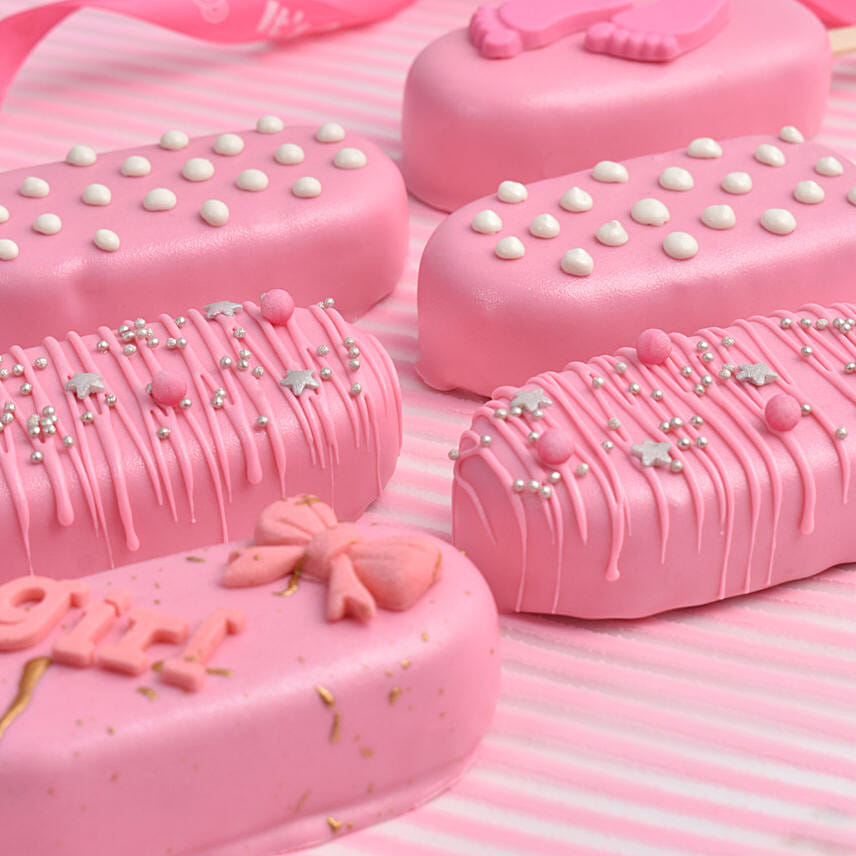 Baby Girl Cake Pops