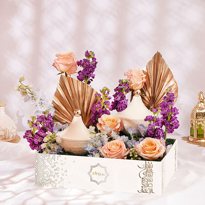 Baklava Dates And Blooming Gifts