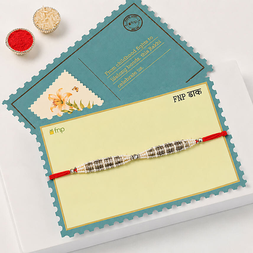 Bal Ganesha Rakhi With 6 Raksha Bandhan Cupcakes