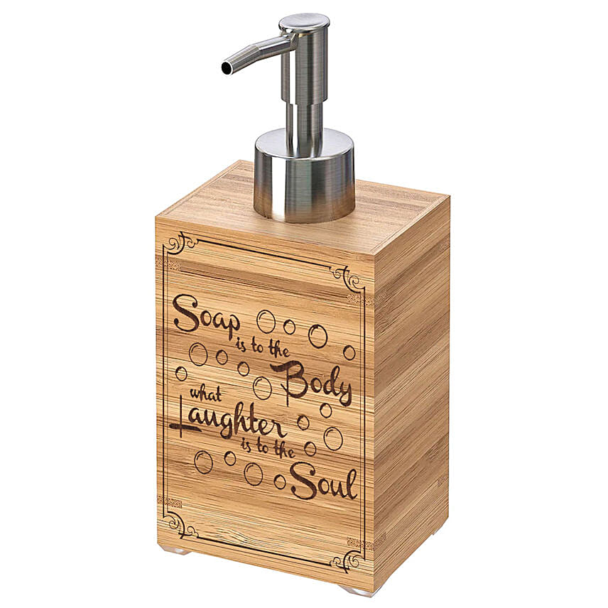Bamboo Soap dispenser