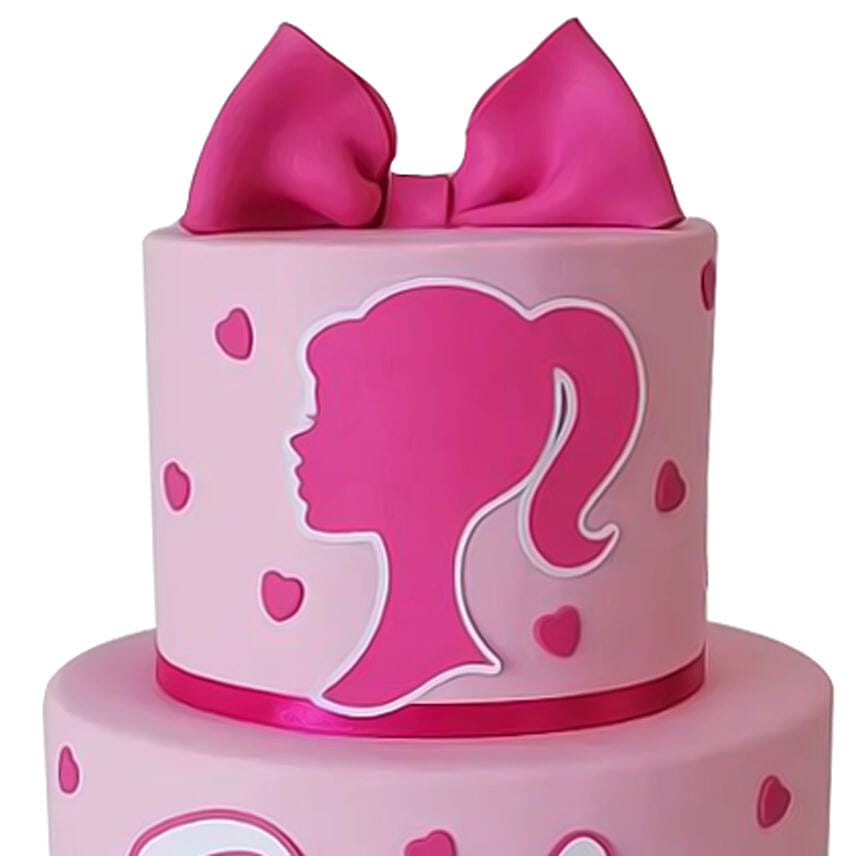 Barbie Dream Delight Red Velvet Cake