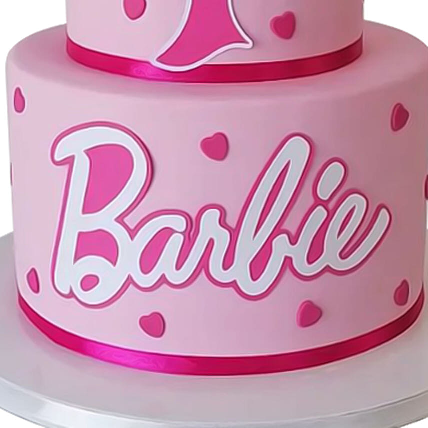 Barbie Dream Delight Red Velvet Cake