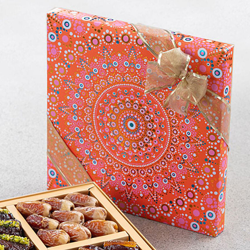 Bateel Assorted Dates Diwali Rangoli Collection Large