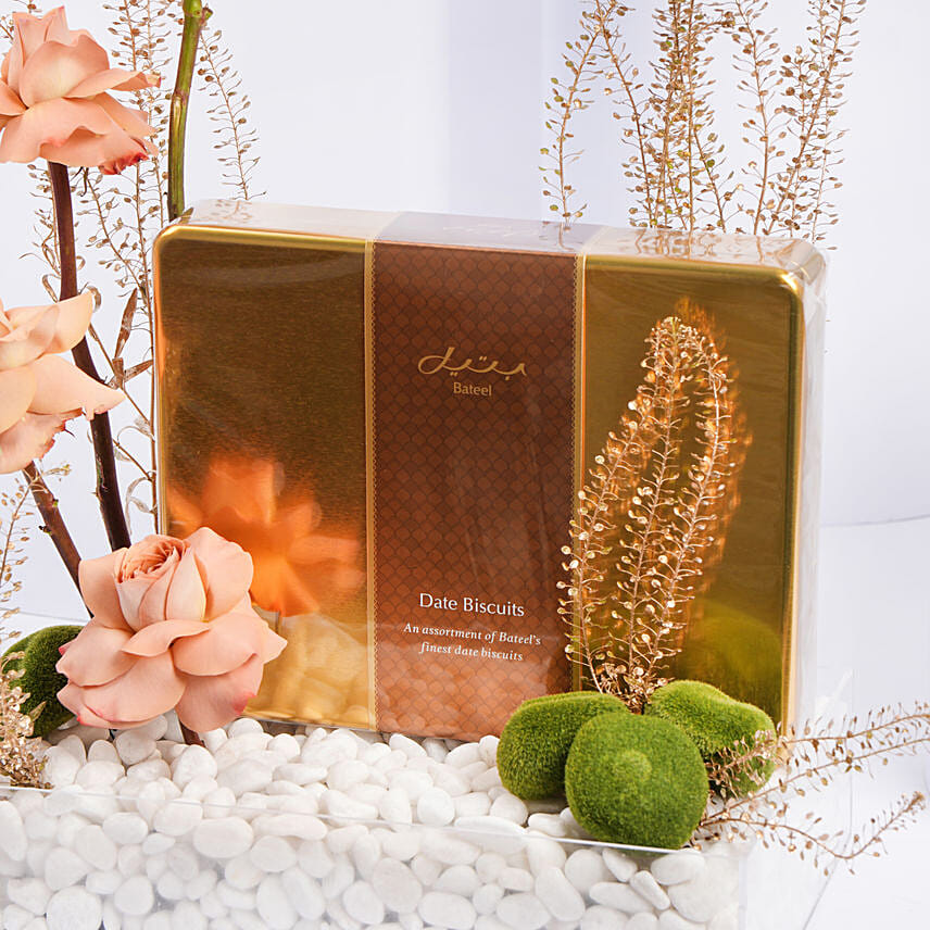 Bateel Date Biscuits and Roses