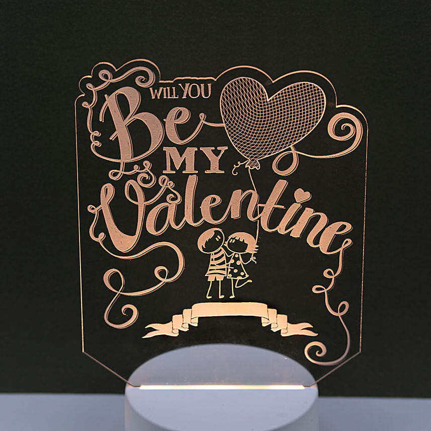 Be My Valentine LED Lamp