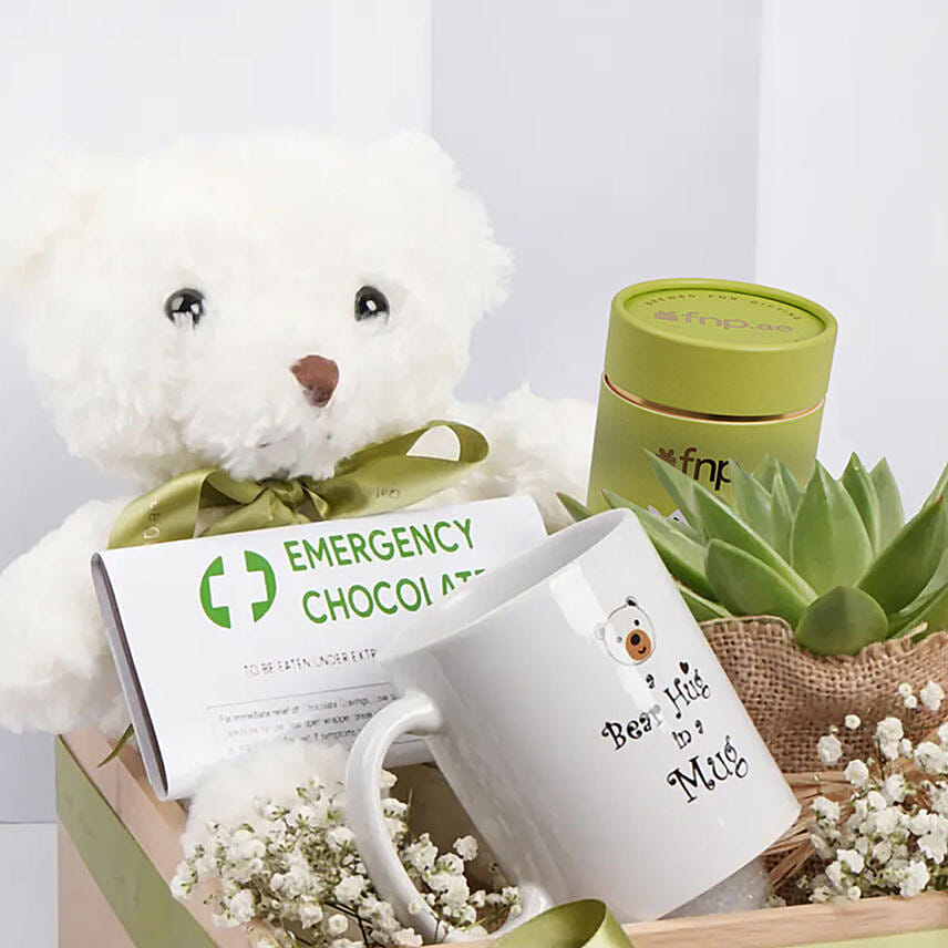 Bear Hugs Get Well Soon Hamper