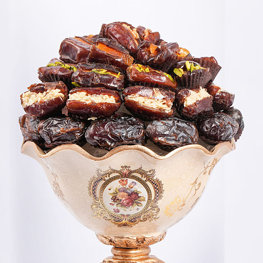 Beautiful Tray of Stuffed Dates