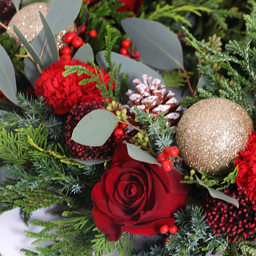 Beauty Of Natural Flowers Wreath