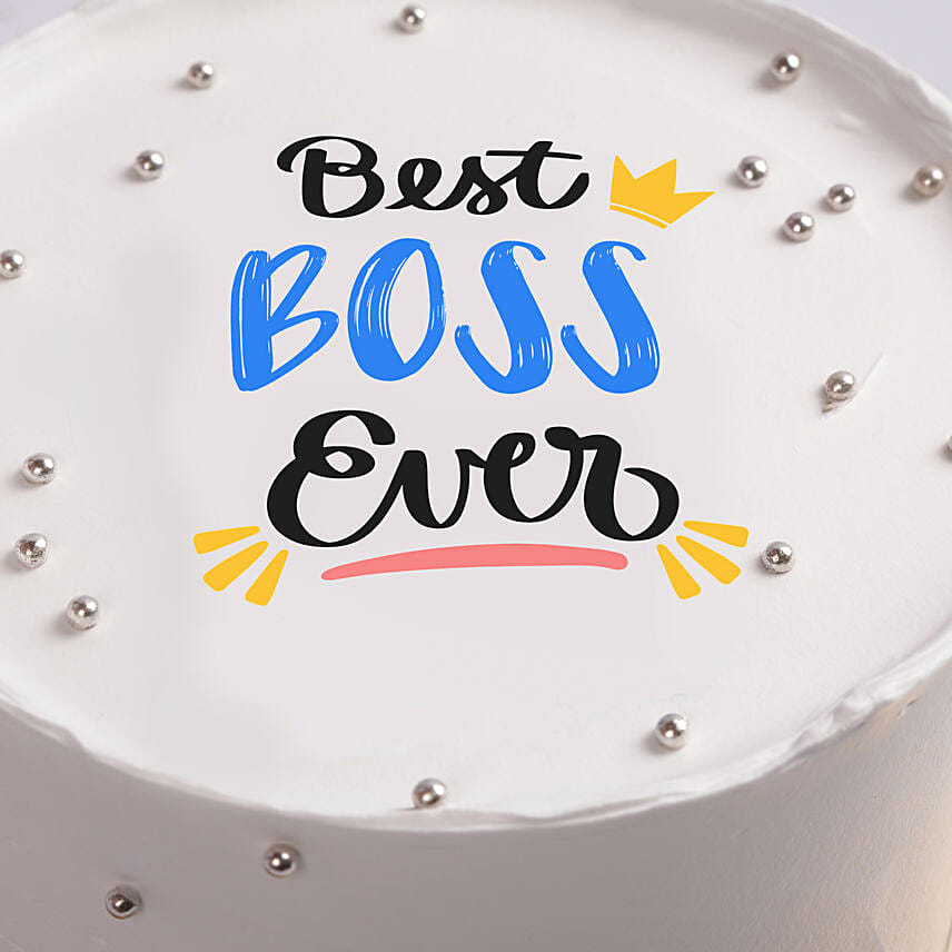 Best Boss Ever Cake
