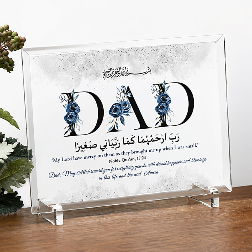 Best Dad Acrylic Plaque