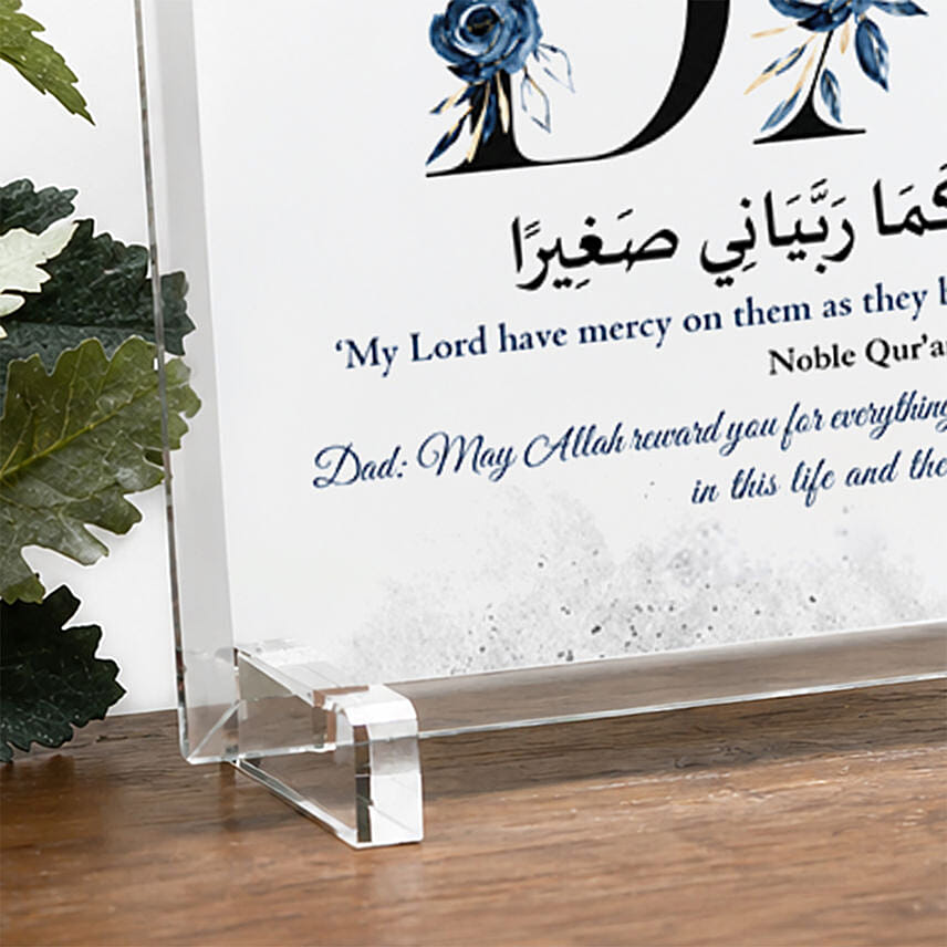 Best Dad Acrylic Plaque