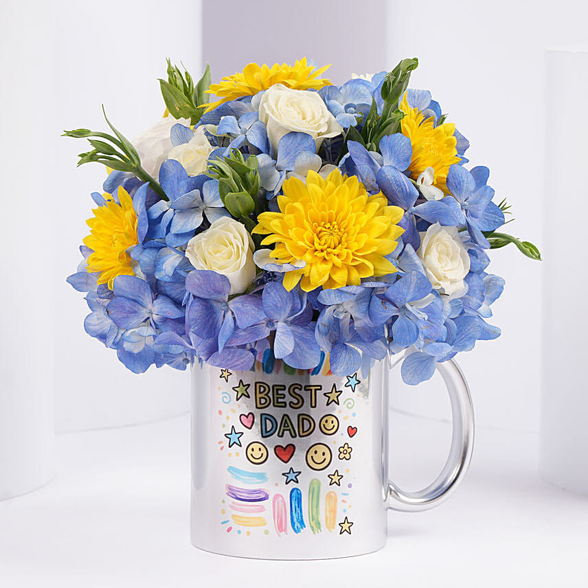 Best Dad Bloom Mug
