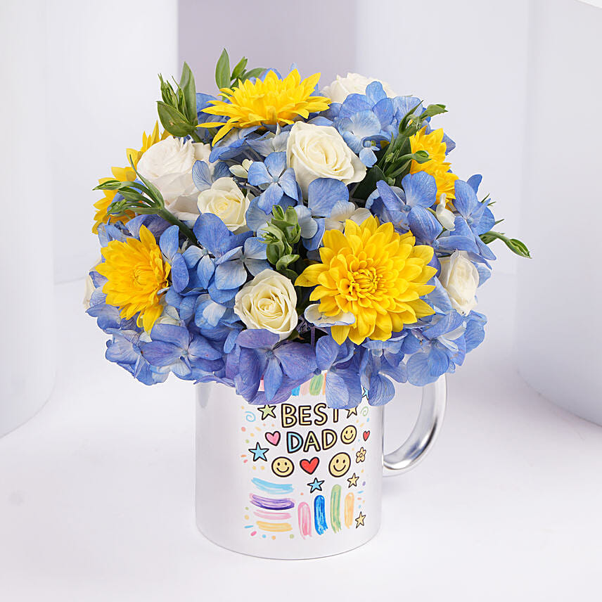 Best Dad Bloom Mug