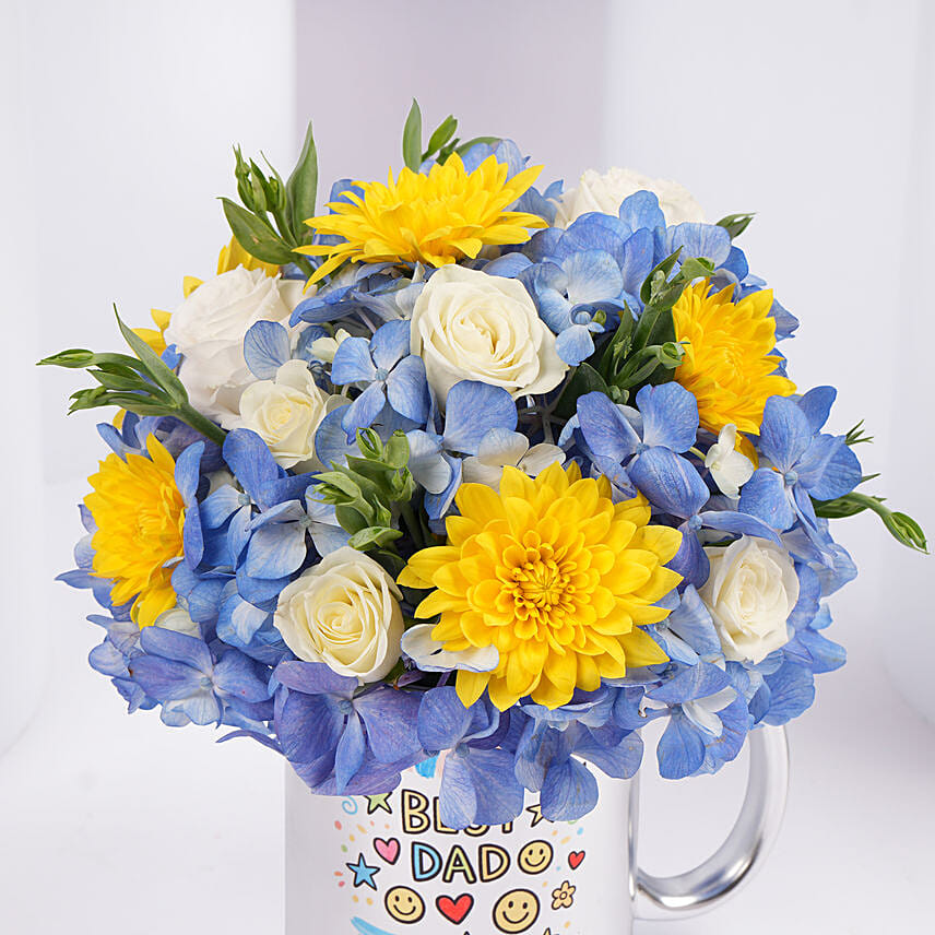 Best Dad Bloom Mug