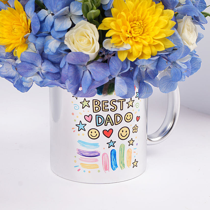 Best Dad Bloom Mug