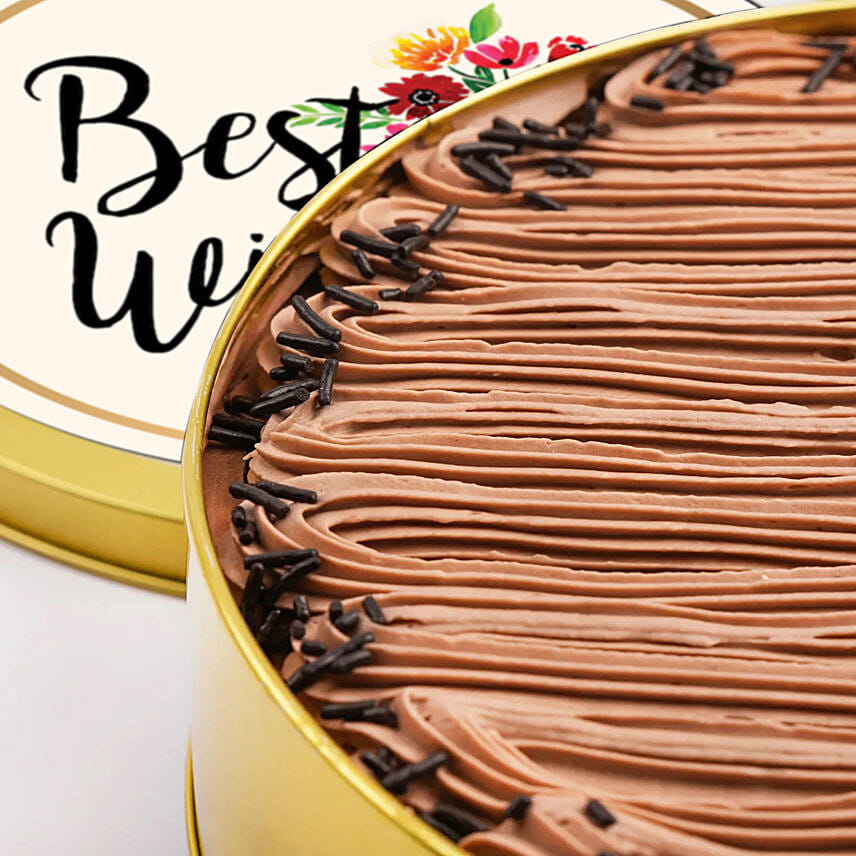 Best Wishes Tin Cake Half Kg