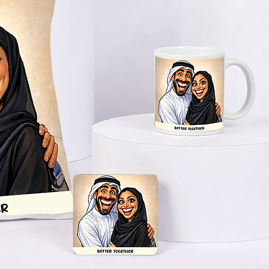 Better Together Cushion Mug Set