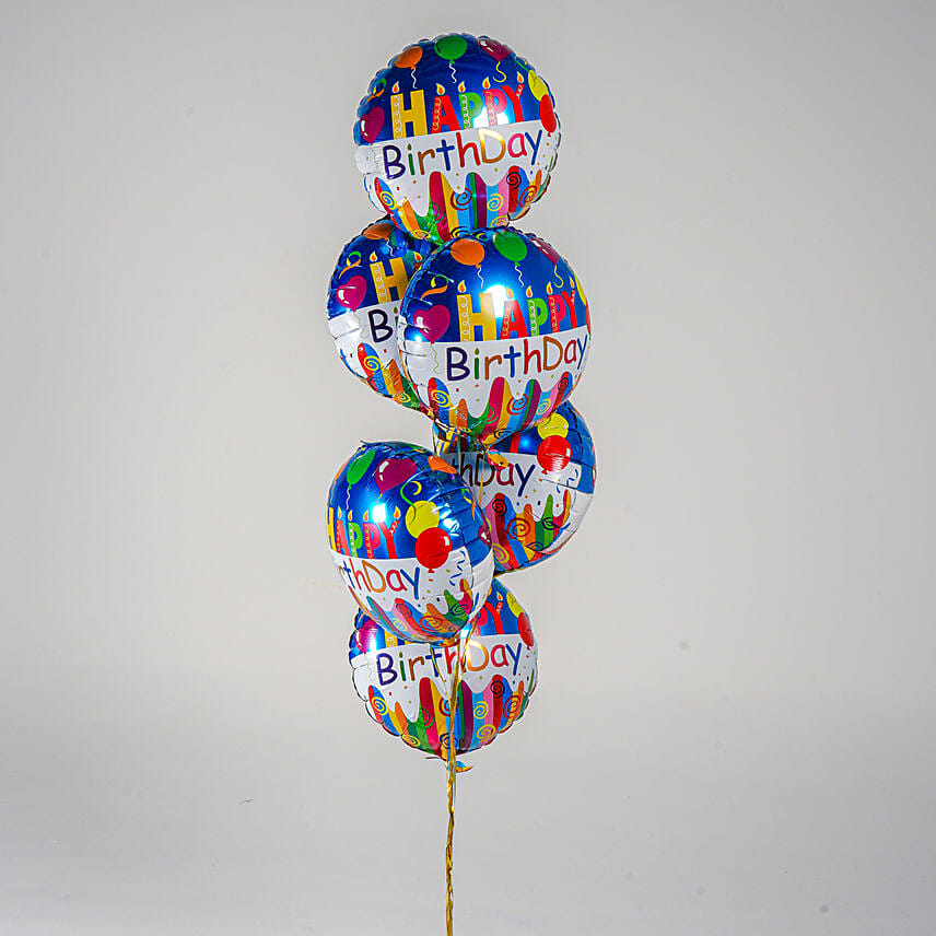 Birthday Balloon Bunch