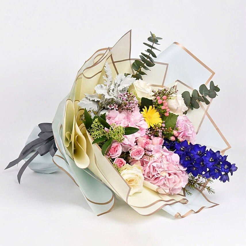 Birthday Happiness Flowers Bouquet