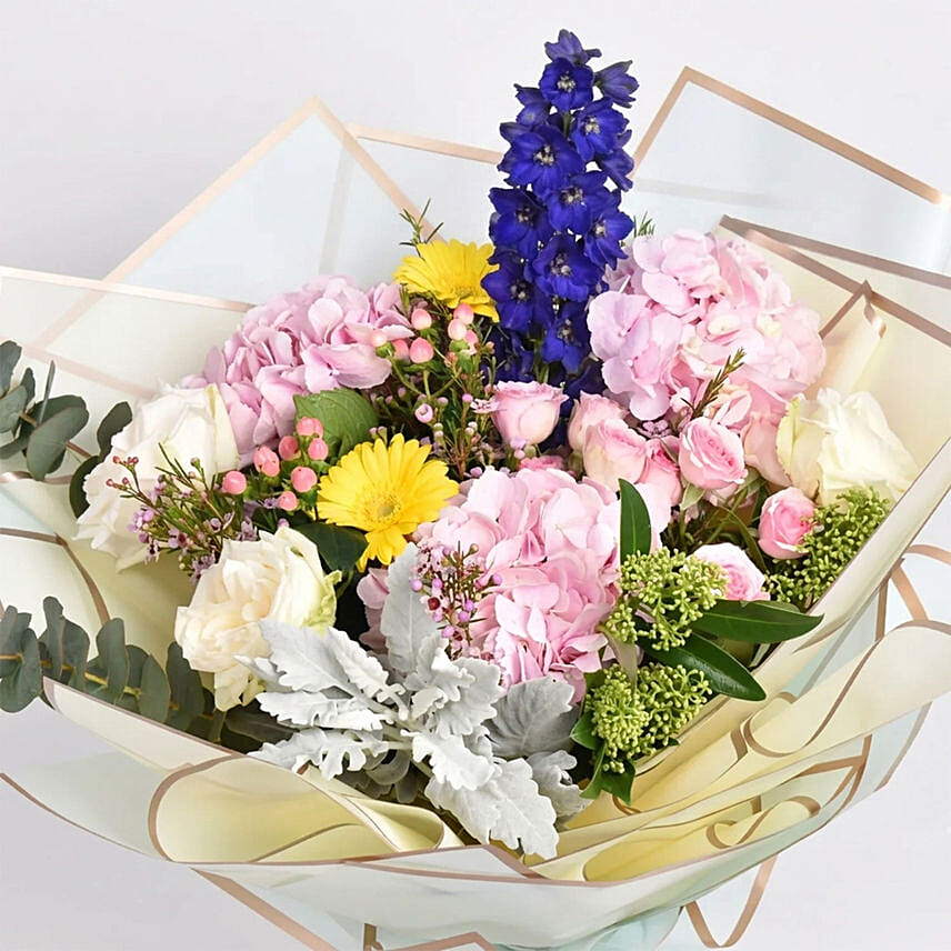 Birthday Happiness Flowers Bouquet